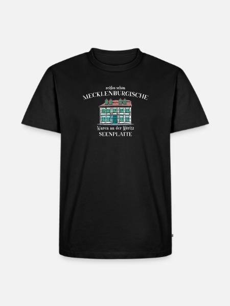 Mecklenburg Lake District, Waren an der Müritz - Men's Premium Organic T-Shirt - black