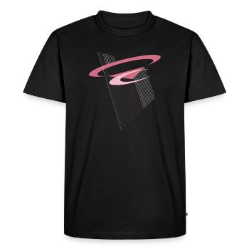 Flotter de la modernité - T-shirt Premium bio Homme - noir - Devant - Nico (187cm)