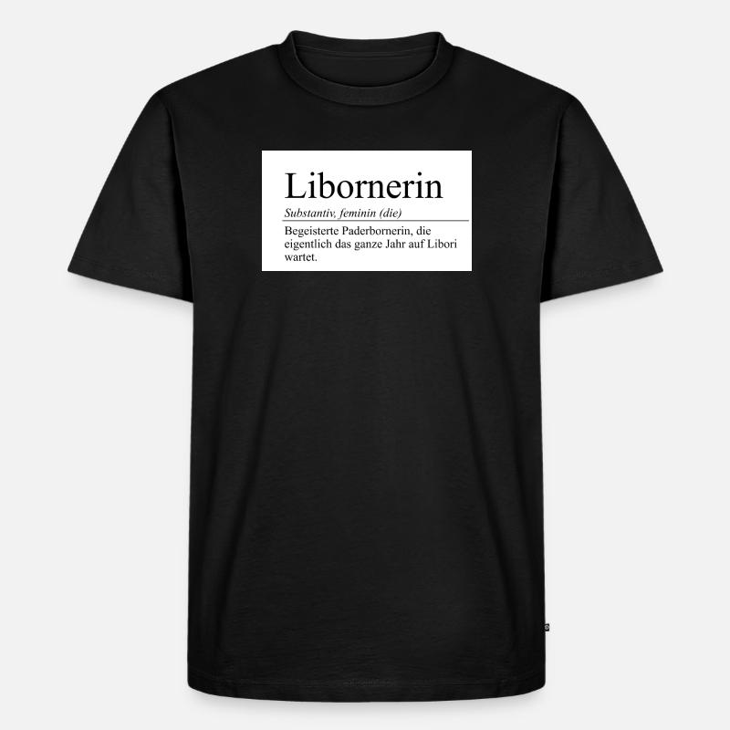 libornerin - Männer Premium Bio T-Shirt - Schwarz