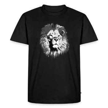 Loewe grand félin - T-shirt Premium bio Homme - noir - Devant - Nico (187cm)
