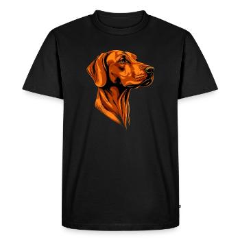 Rhodesian Ridgeback Hunting Dog Dogs Pride Ridgeback - Men's Premium Organic T-Shirt - black - Front - Nico (187cm)