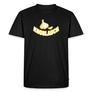 AIL - T-shirt Premium bio Homme - noir - Devant - Nico (187cm)
