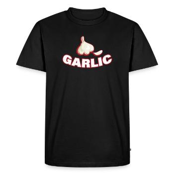 AIL - T-shirt Premium bio Homme - noir - Devant - Nico (187cm)