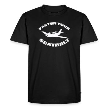 JEÛNER VOTRE CEINTURE DE SÉCURITÉ - T-shirt Premium bio Homme - noir - Devant - Nico (187cm)