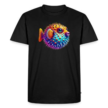 Blowfish - T-shirt Premium bio Homme - noir - Devant - Nico (187cm)