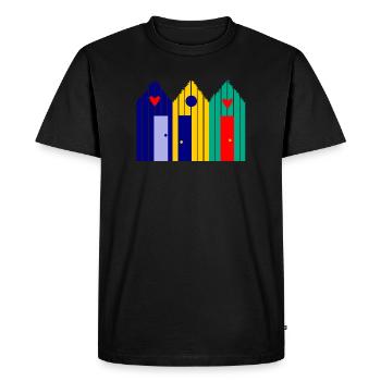 anniversary. Anniversary Decade. humor. funny - Men's Premium Organic T-Shirt - black - Front - Nico (187cm)