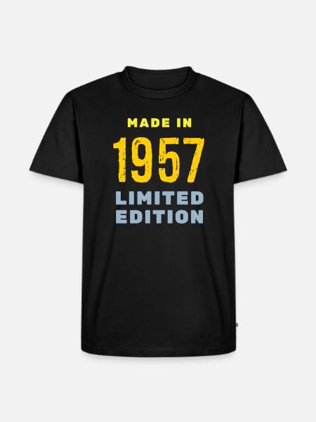 1957 - Men's Premium Organic T-Shirt - black