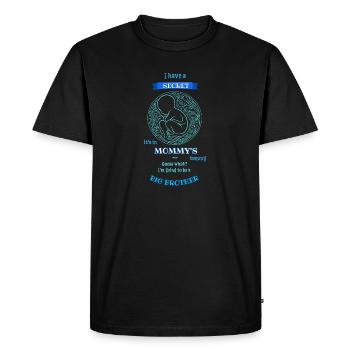 T-shirt de révélation de Big Brother - T-shirt Premium bio Homme - noir - Devant - Nico (187cm)