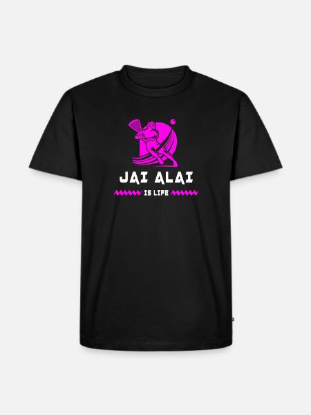 Jai Alai is alive - Men's Premium Organic T-Shirt - black