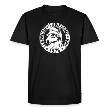 Legendary, Awesome, Epic since 1975 - T-shirt Premium bio Homme - noir - Devant - Nico (187cm)