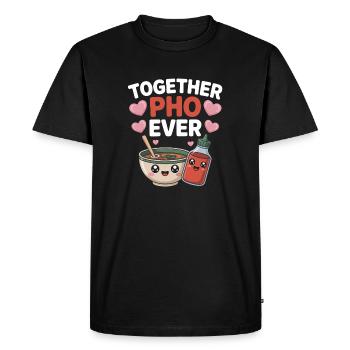 Together Pho Ever Vietnam Voyage Nouilles Soup Pho - T-shirt Premium bio Homme - noir - Devant - Nico (187cm)