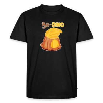 Pudding - T-shirt Premium bio Homme - noir - Devant - Nico (187cm)