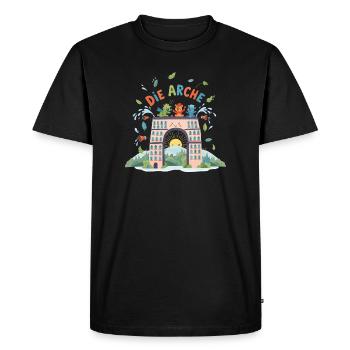 The Ark of Joy - Men's Premium Organic T-Shirt - black - Front - Nico (187cm)