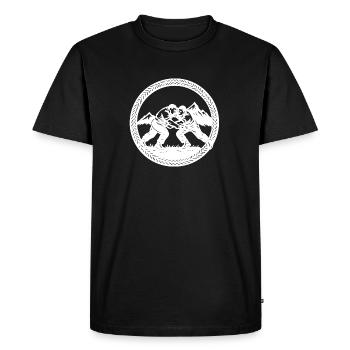 Schwinger_1_white - T-shirt Premium bio Homme - noir - Devant - Nico (187cm)