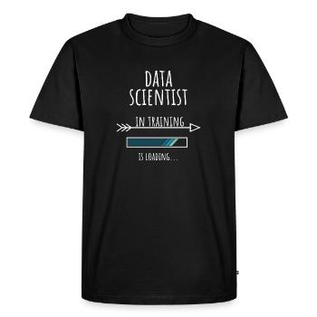 Data Scientist Cadeau Profession Éducation - T-shirt Premium bio Homme - noir - Devant - Nico (187cm)