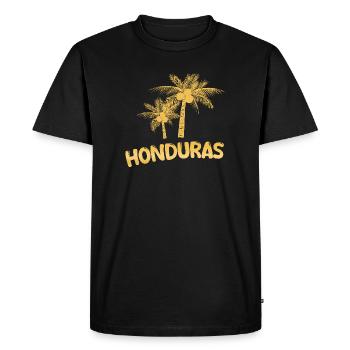 Cadeau pour le Honduras - T-shirt Premium bio Homme - noir - Devant - Nico (187cm)