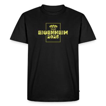 Accession à la propriété 2025 - T-shirt Premium bio Homme - noir - Devant - Nico (187cm)