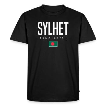 Sylhet Bangladesh - Men's Premium Organic T-Shirt - black - Front - Nico (187cm)