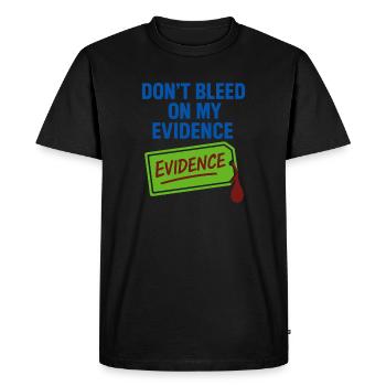 Forensic Chemist Crime Lab Toxicology - Men's Premium Organic T-Shirt - black - Front - Nico (187cm)