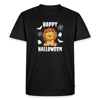 Costume de diable Lion Joyeux Halloween - T-shirt Premium bio Homme - noir - Devant - Nico (187cm)