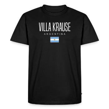 Villa Krause Argentine Argentin - T-shirt Premium bio Homme - noir - Devant - Nico (187cm)