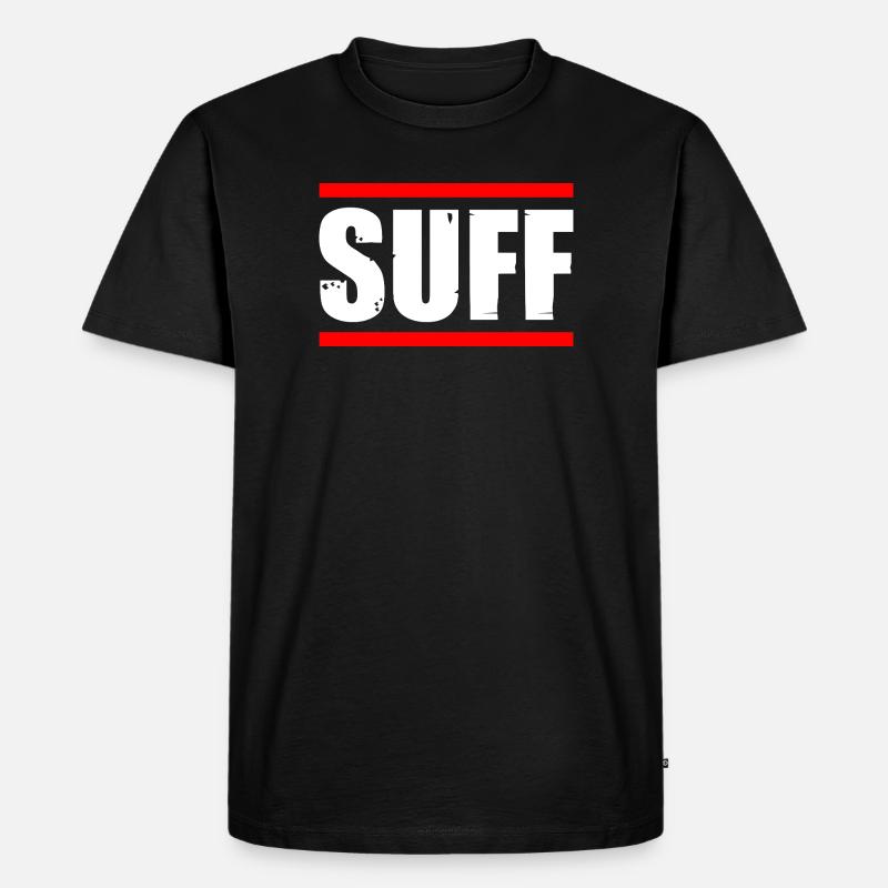 Suff Biertrinker Bierliebhaber Bier - Männer Premium Bio T-Shirt - Schwarz