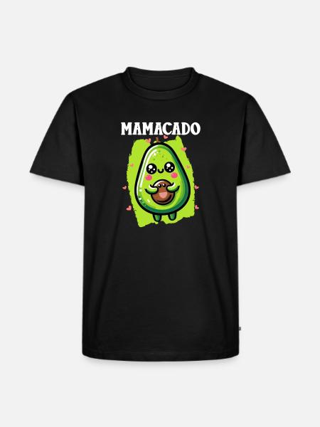 Mamacado Avocado Lover Mother's Day - Men's Premium Organic T-Shirt - black