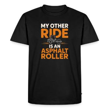 Road Construction Team Asphalt Concrete Team - Men's Premium Organic T-Shirt - black - Front - Nico (187cm)