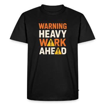 Road Construction Team Asphalt Concrete Team - Men's Premium Organic T-Shirt - black - Front - Nico (187cm)