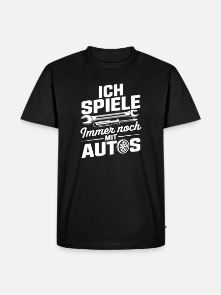 Funny saying for mechanics - Men's Premium Organic T-Shirt - black