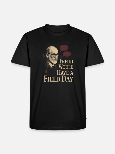 Future psychologist diagnose me - Men's Premium Organic T-Shirt - black