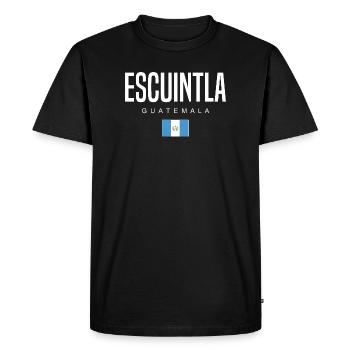 Escuintla Guatemala Guatemalteken - Men's Premium Organic T-Shirt - black - Front - Nico (187cm)