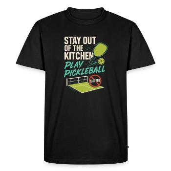 I'm an electrician, of course I drink - Men's Premium Organic T-Shirt - black - Front - Nico (187cm)
