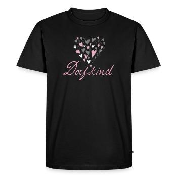Village Kid - T-shirt Premium bio Homme - noir - Devant - Nico (187cm)