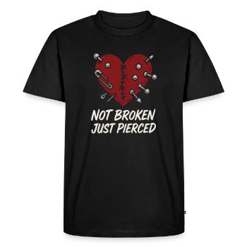 Piercing Addict Body Mod Enthusiast - T-shirt Premium bio Homme - noir - Devant - Nico (187cm)
