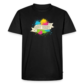 Artist Painter Graphic Art Tart Art - Men's Premium Organic T-Shirt - black - Front - Nico (187cm)