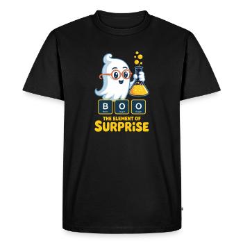 Halloween Chemistry Periodic Quote - Men's Premium Organic T-Shirt - black - Front - Nico (187cm)