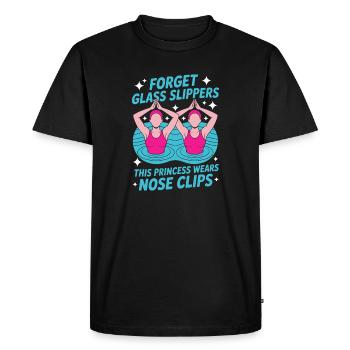 Synchronized swimming Artistic swimming Water sports - Men's Premium Organic T-Shirt - black - Front - Nico (187cm)