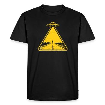 Panneau UAP - T-shirt Premium bio Homme - noir - Devant - Nico (187cm)