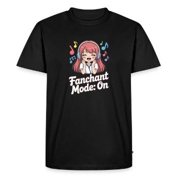 K-Pop Fanchant Corée Musique - T-shirt Premium bio Homme - noir - Devant - Nico (187cm)