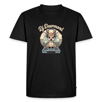 Hoderung DE Schwarz 2025 - T-shirt Premium bio Homme - noir - Devant - Nico (187cm)