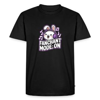 K-Pop Fanchant Korea Music - Men's Premium Organic T-Shirt - black - Front - Nico (187cm)