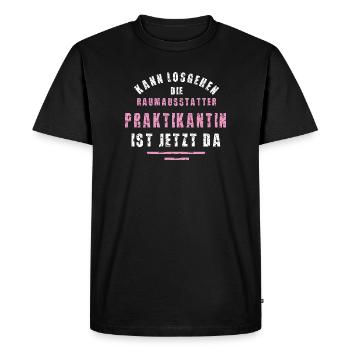 Interior Decorator Intern Thank You Internship - Men's Premium Organic T-Shirt - black - Front - Nico (187cm)