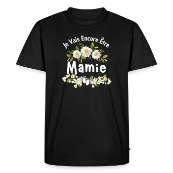 I'm still going to be a granny 2026–future grandmother - Men's Premium Organic T-Shirt - black - Front - Nico (187cm)