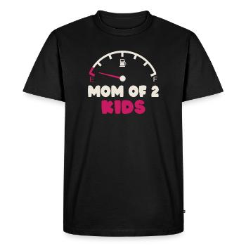 Best Mom in the World Gift Christmas - Men's Premium Organic T-Shirt - black - Front - Nico (187cm)