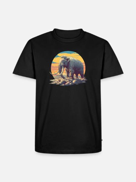 Mammoths Mammoth - Men's Premium Organic T-Shirt - black