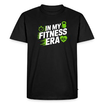 À mon époque de remise en forme musculation entraînement de motivation - T-shirt Premium bio Homme - noir - Devant - Nico (187cm)