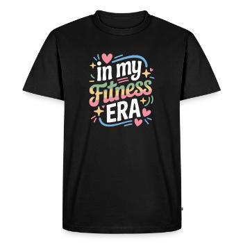À mon époque de remise en forme musculation entraînement de motivation - T-shirt Premium bio Homme - noir - Devant - Nico (187cm)