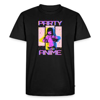 Fête Célébration Anime Manga Otaku Kawaii Japon Cosplay - T-shirt Premium bio Homme - noir - Devant - Nico (187cm)