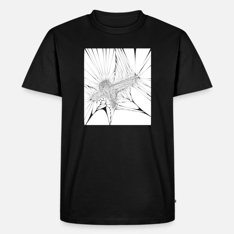 Revolt - Männer Premium Bio T-Shirt - Schwarz